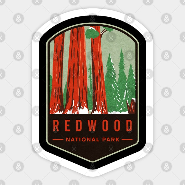 Redwood National and State Park Sticker by JordanHolmes